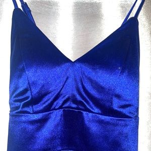 Beautiful blue short dress